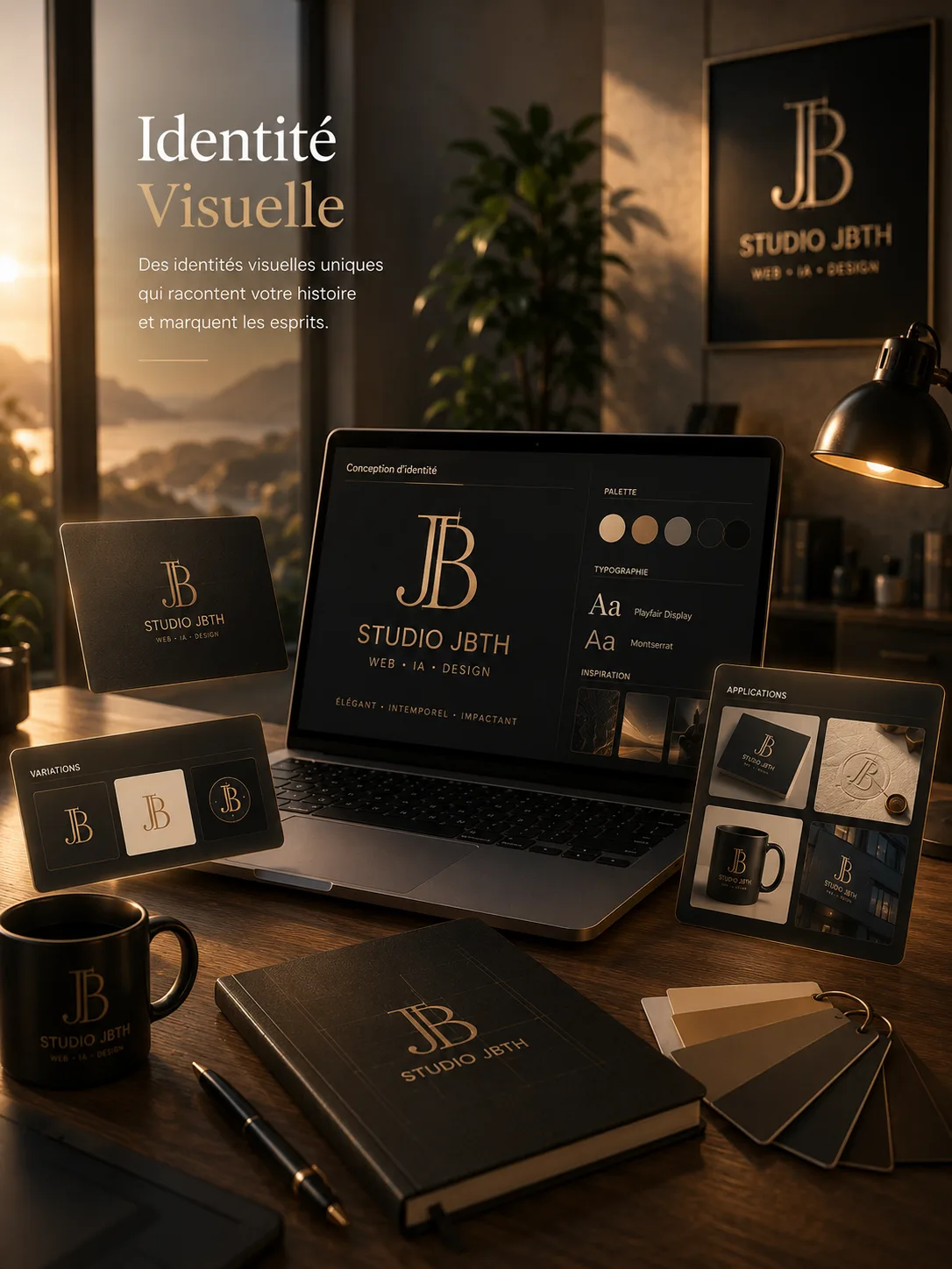 Identité visuelle Studio JBTH